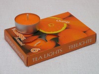 Tea Lights - orange